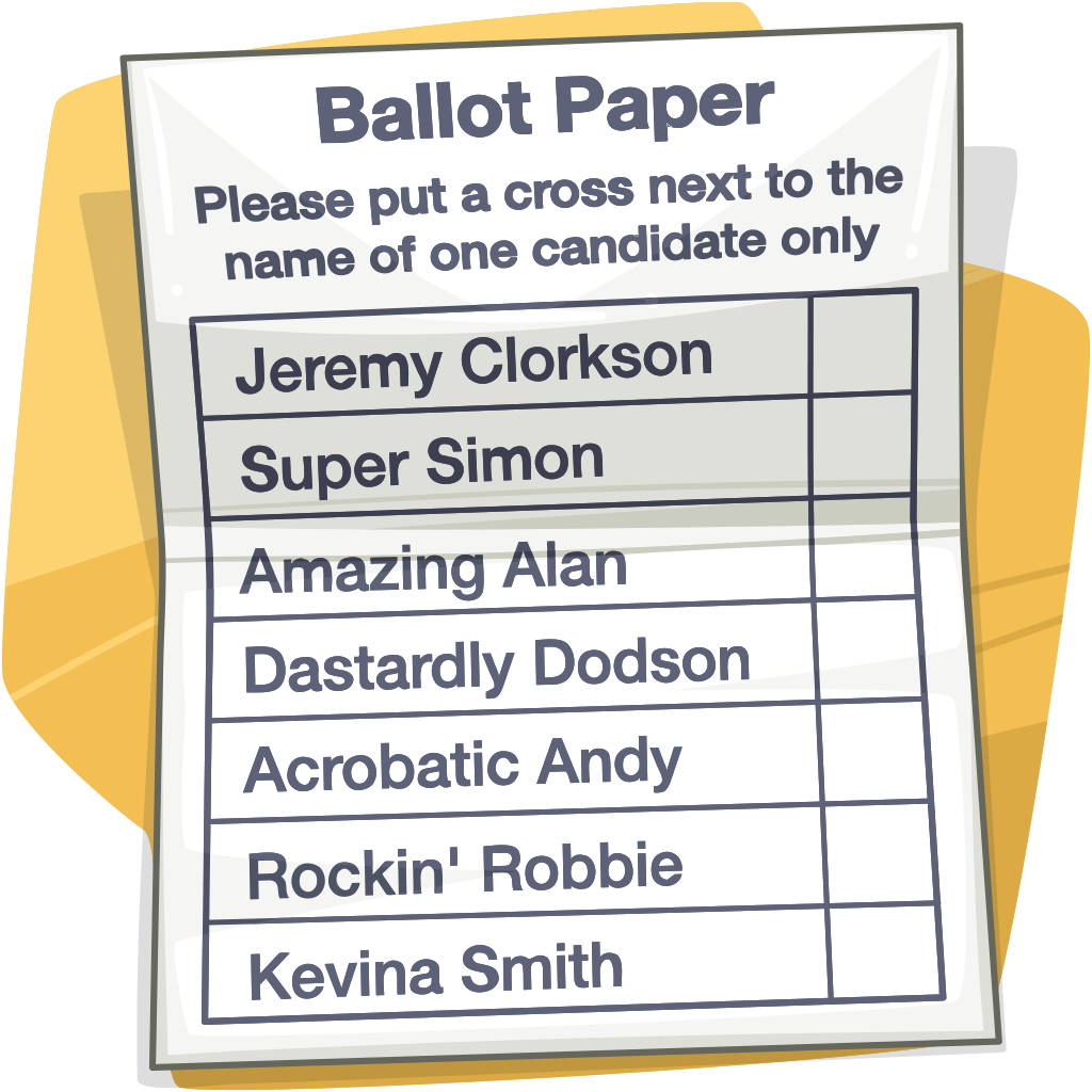 imagecast paper ballot