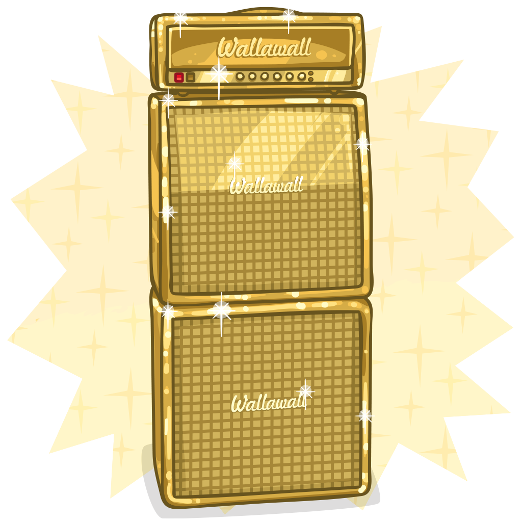 Item Detail - Golden Guitar Amp :: ItemBrowser :: ItemBrowser