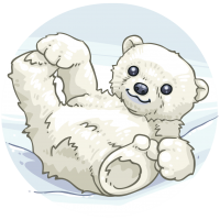 Cuddly Polar Bear