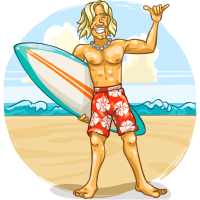 surfer dude toy amazon