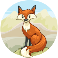 Foraging Fox