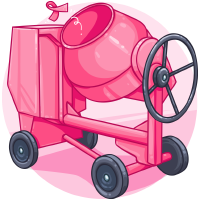 Pink Mixer