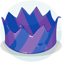 Purple Party Hat