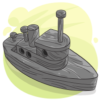Grey Boat