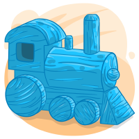 Light Blue Train