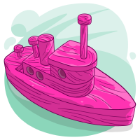 Pink Boat