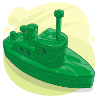 Green Boat