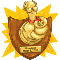 Gold Thumbs Up Plaque | Moonshine