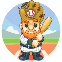 Baseball Garden Gnome