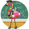 Graduate Flamingo