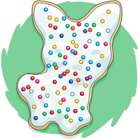Frosted Rover Cracker