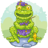 Frog Topiary