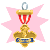 Medal of Courage Charm
