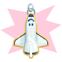 Space Shuttle Charm
