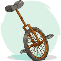 Old Unicycle
