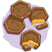 Chocolate Covered Honeycombs